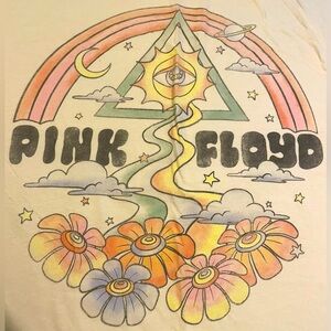 American Eagle Outfitters Oversized Graphic Pink Floyd T-shirt